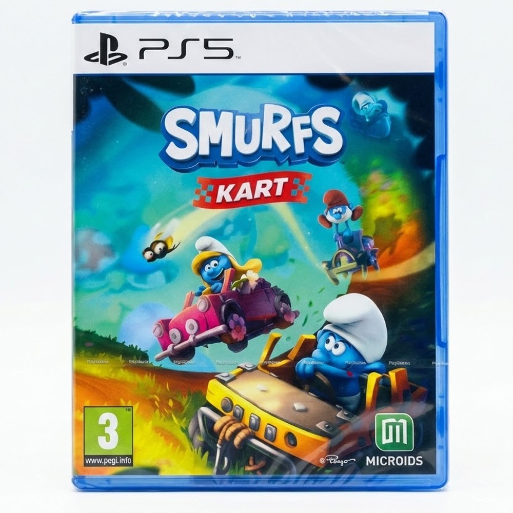 【一起玩】PS5 藍色小精靈賽車 中英日文歐版 Smurfs Kart-細節圖2