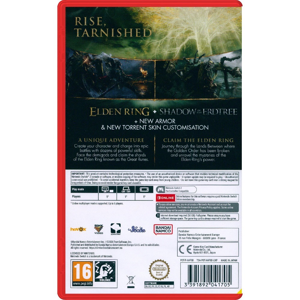 【一起玩】NS2 SWITCH2 艾爾登法環 褪色者版 中英文歐版 Elden Ring-細節圖3