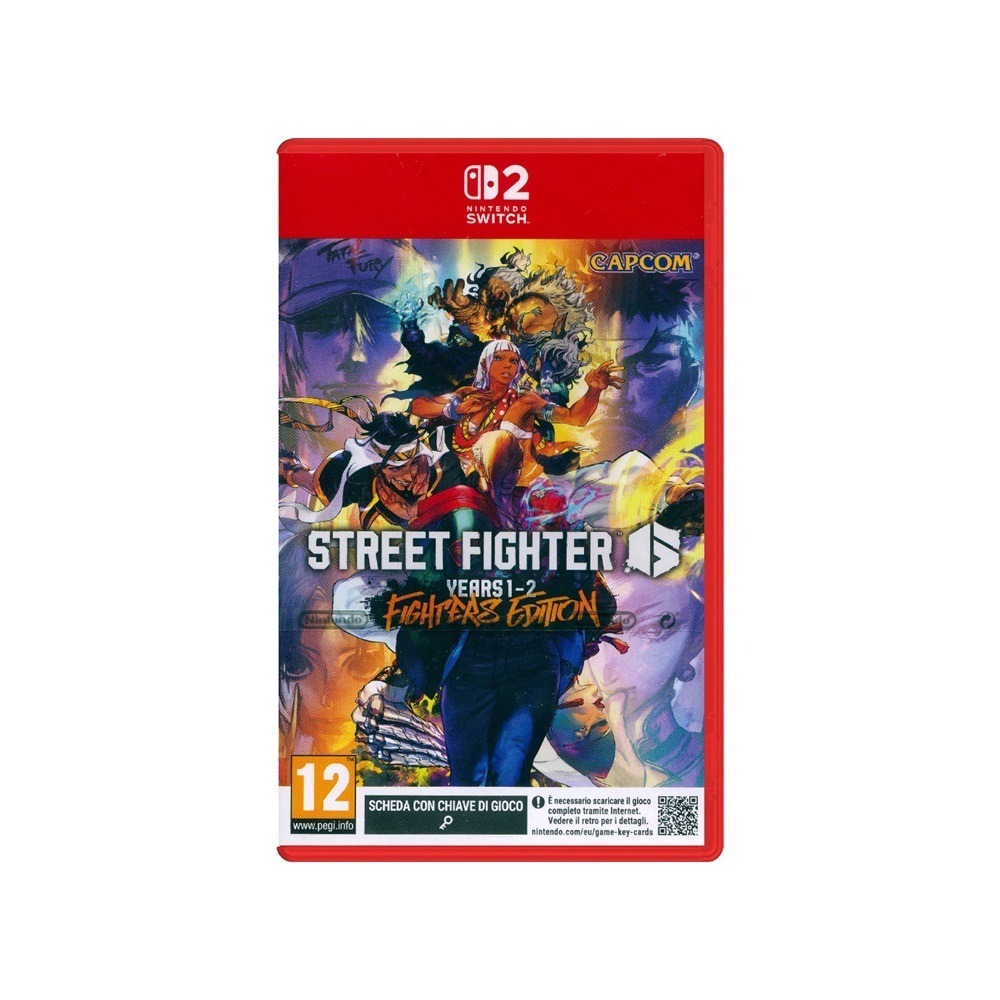 【一起玩】NS2 SWITCH2 快打旋風 6 Years 1-2 Fighters 中英日文歐版 (鑰匙卡)-細節圖2