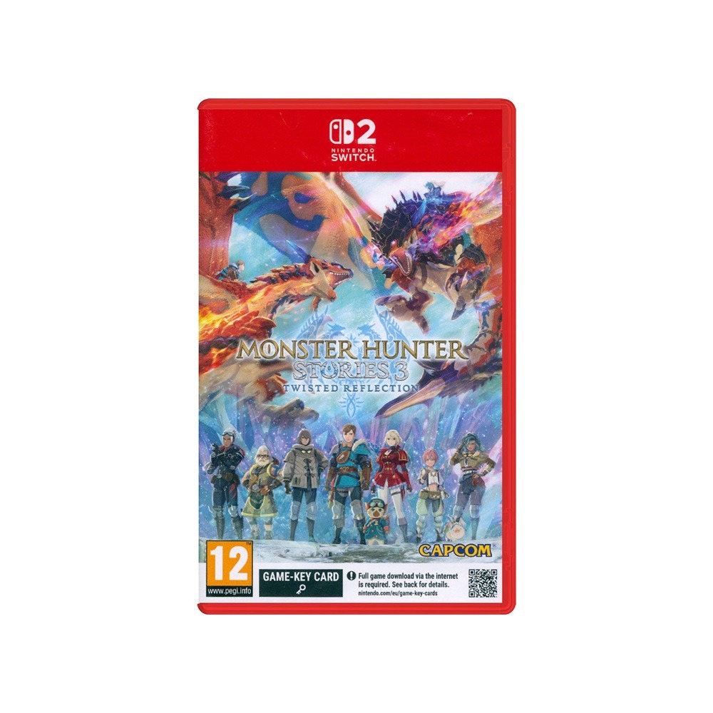 【一起玩】NS2 Switch2 魔物獵人物語3 ～命運雙龍～ 中英日文歐版 (鑰匙卡) Monster Hunter-細節圖2