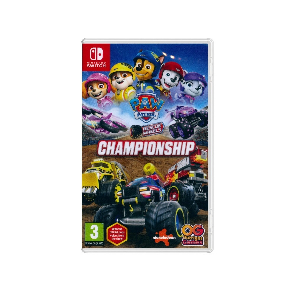 【一起玩】NS Switch 汪汪隊立大功威力賽車大獎賽 中英文歐版 Paw Patrol Rescue Wheels-細節圖2