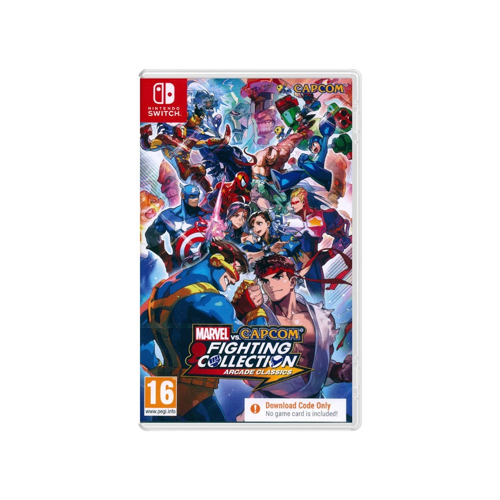 【一起玩】NS Switch Marvel vs. Capcom 格鬥合集：大型電玩經典 中英日文歐版 (盒裝序號)-細節圖2