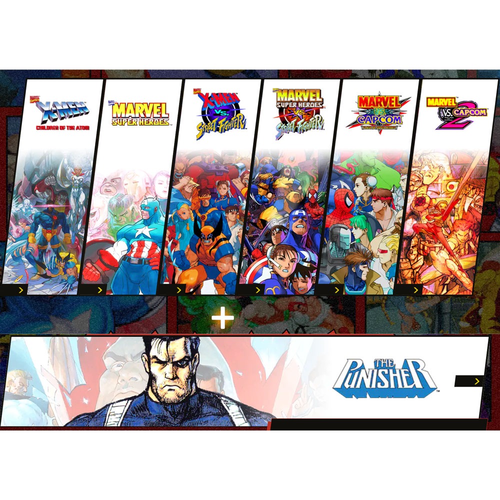 【一起玩】NS Switch Marvel vs. Capcom 格鬥合集：大型電玩經典 中英日文歐版 (盒裝序號)-細節圖4
