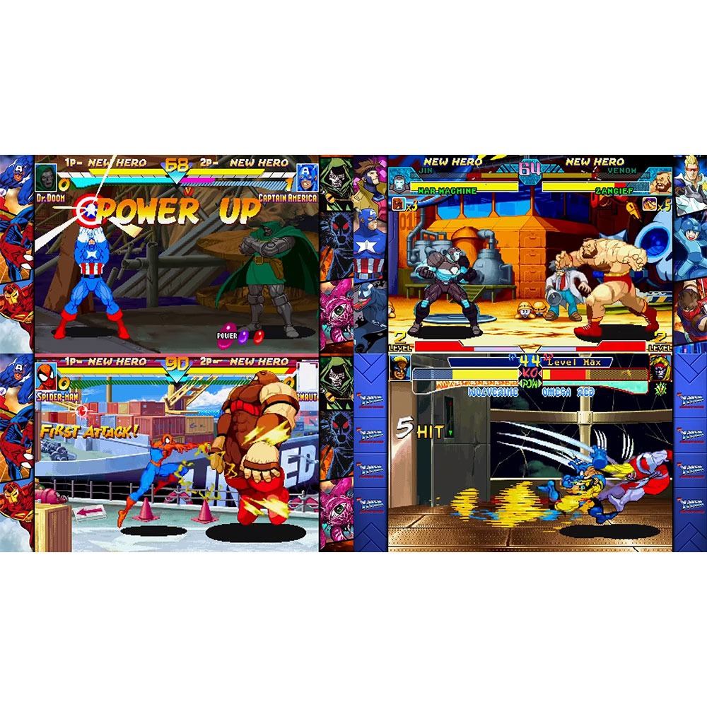【一起玩】NS Switch Marvel vs. Capcom 格鬥合集：大型電玩經典 中英日文歐版 (盒裝序號)-細節圖5