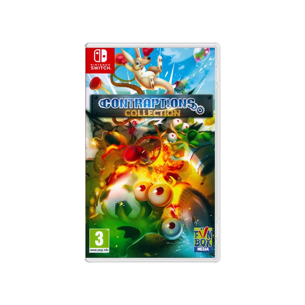 【一起玩】NS Switch 物理機關益智遊戲 中英日文歐版 Contraptions Collection-細節圖2