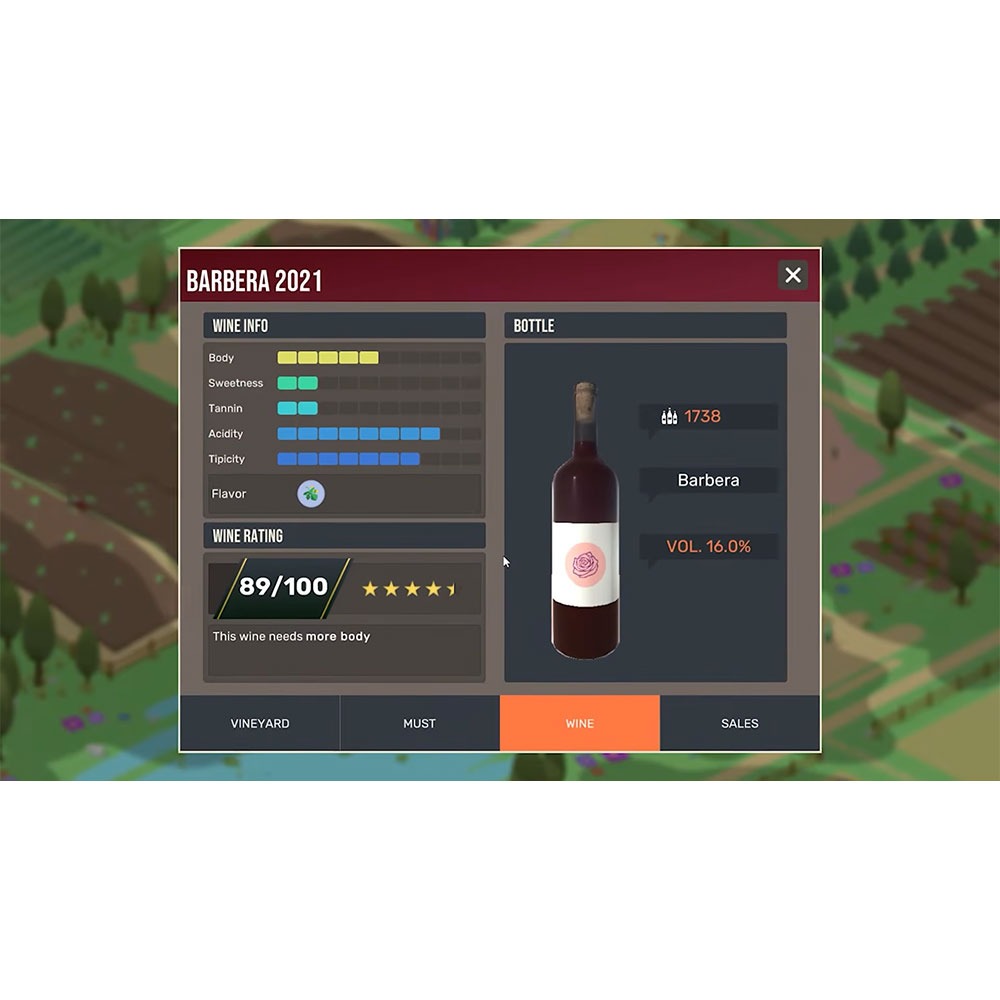 【一起玩】NS Switch 酒莊經營模擬器 中英日文歐版 Hundred Days - Wine Making-細節圖7