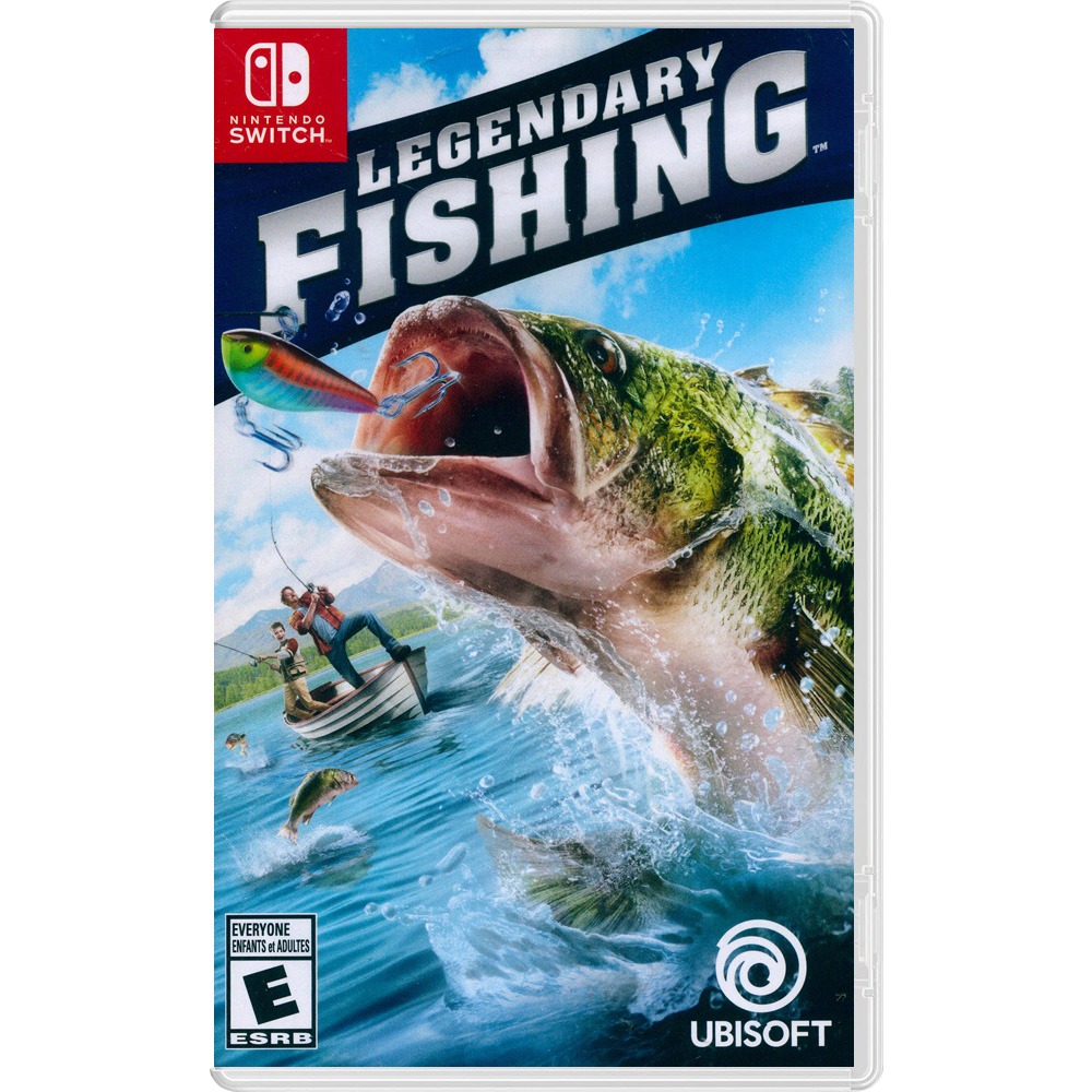 【一起玩】NS SWITCH 傳奇小釣手 (傳奇釣魚) 中英日文美版 Legendary Fishing-細節圖2
