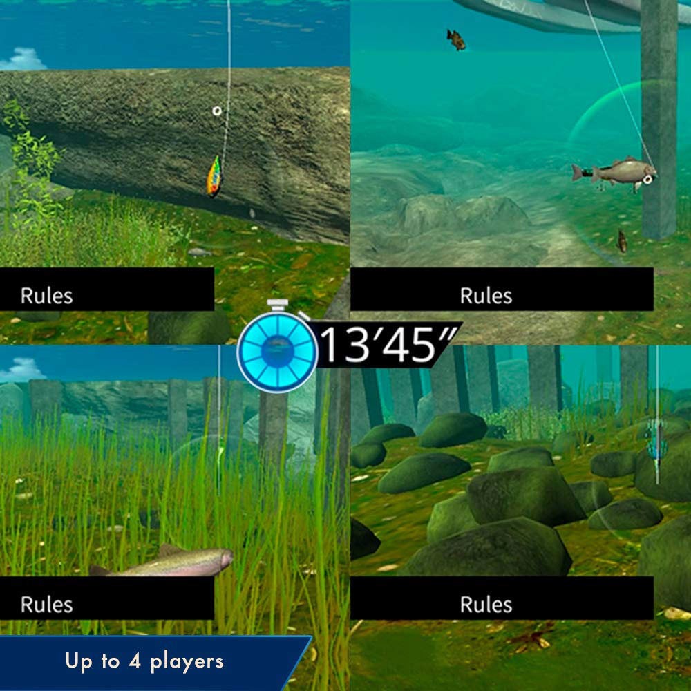 【一起玩】NS SWITCH 傳奇小釣手 (傳奇釣魚) 中英日文美版 Legendary Fishing-細節圖6