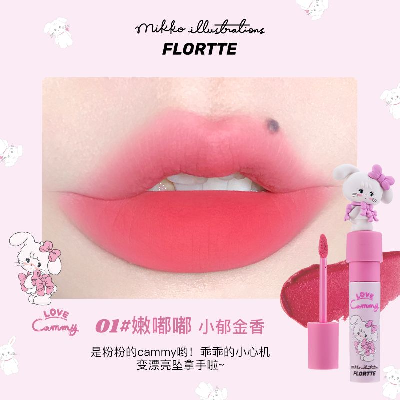 FLORTTE  眼影 唇泥 唇釉 眼線筆 眼線液 軟軟派對 mikko-細節圖9