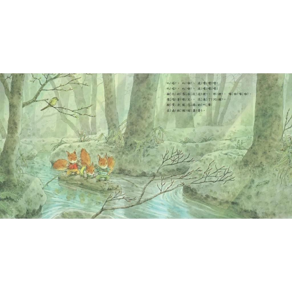 岩村和朗森林裡的小松鼠：出版40周年紀念珍藏版（全套６冊）-細節圖3