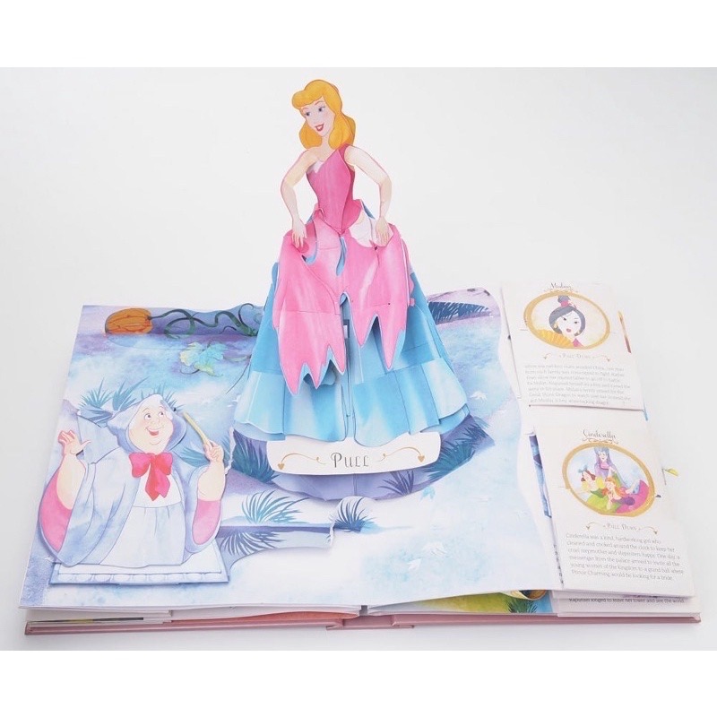 預購 Disney Princess: A Magical Pop-up World 迪士尼公主 魔法 立體書 禮物書-細節圖2
