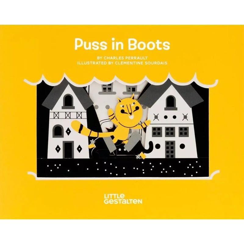 Puss in Boots 穿靴子的貓 鏤空紙藝書 設計紙雕書-細節圖2