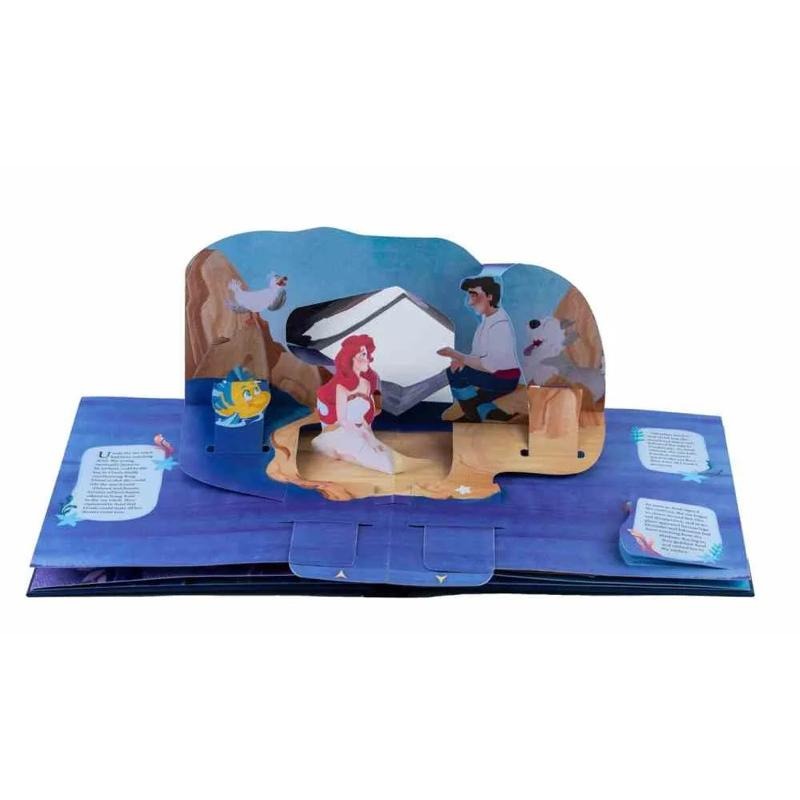 迪士尼：小美人魚 立體書 Disney: The Little Mermaid Pop-Up Book-細節圖3