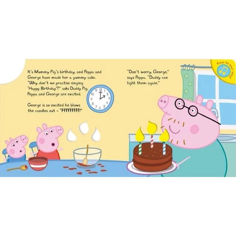 操作書 硬頁書 Peppa Pig pop up books happy birthday Christmas-細節圖6