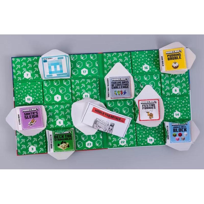 麥塊 聖誕倒數月曆 Minecraft Advent Calendar Book Collection (24冊合售)-細節圖3