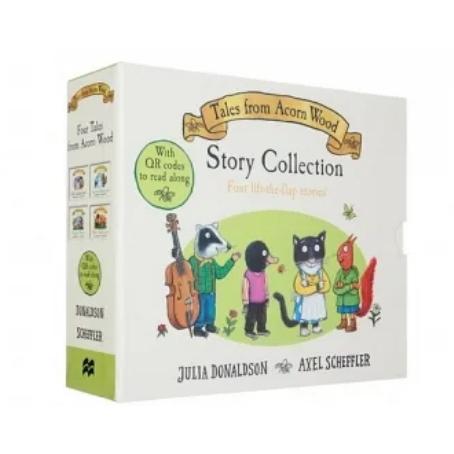 現貨 Julia Donaldson Acorn Wood 4-book   4本合售 翻翻套書 附 QR Code音檔-細節圖6