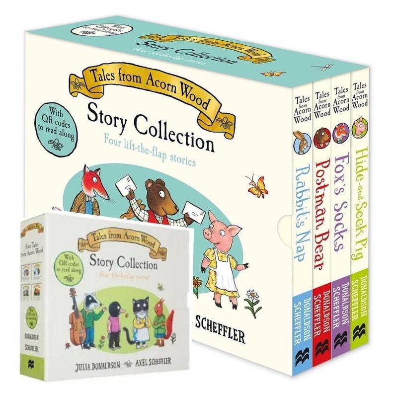 現貨 Julia Donaldson Acorn Wood 4-book   4本合售 翻翻套書 附 QR Code音檔-細節圖10