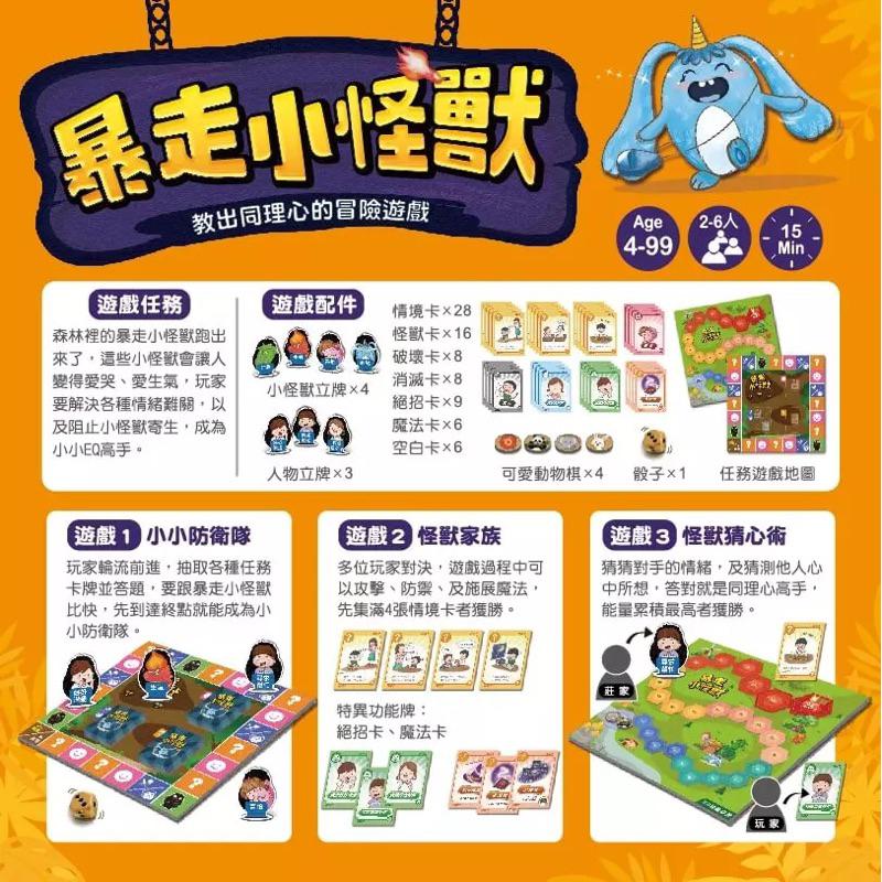 暴走小怪獸/ 教出同理心的冒險遊戲/ 附王宏哲老師7堂在家情緒教育影音課程-細節圖4