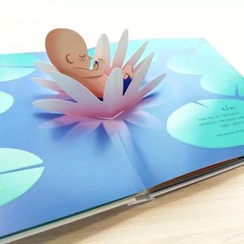 你在媽媽肚子裡的樣子 精美書盒典藏版  1：1真實比例小寶寶立體書（立體封面典藏版）-細節圖7