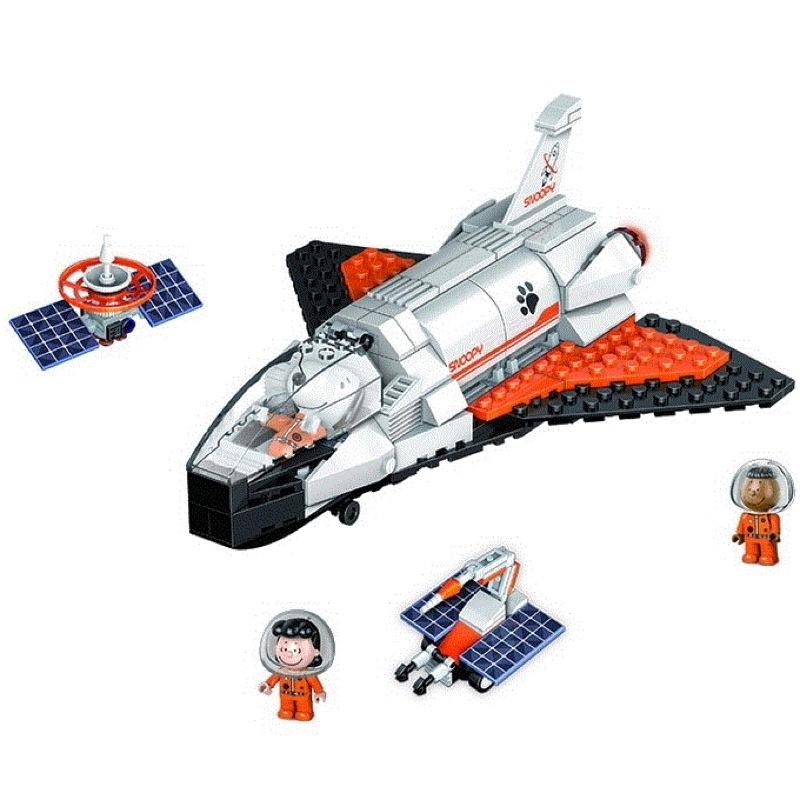 現貨出清! 史努比 SNOOPY正版授權 太空系列 邦寶積木-細節圖4
