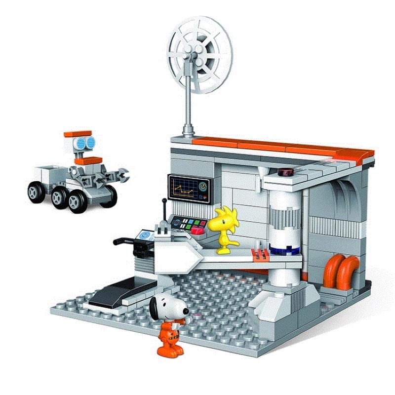 現貨出清! 史努比 SNOOPY正版授權 太空系列 邦寶積木-細節圖6