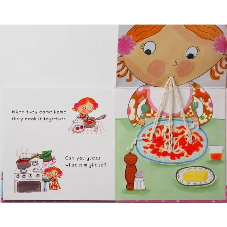 現貨 露露 Lulu＇s 生活自理 操作書 硬頁書 4冊合售 LULU＇S CLOTHES LOO SHOE LUNCH-細節圖2