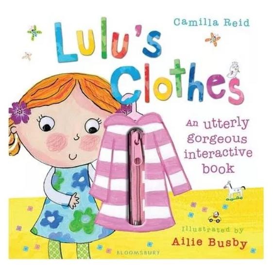 現貨 露露 Lulu＇s 生活自理 操作書 硬頁書 4冊合售 LULU＇S CLOTHES LOO SHOE LUNCH-細節圖3