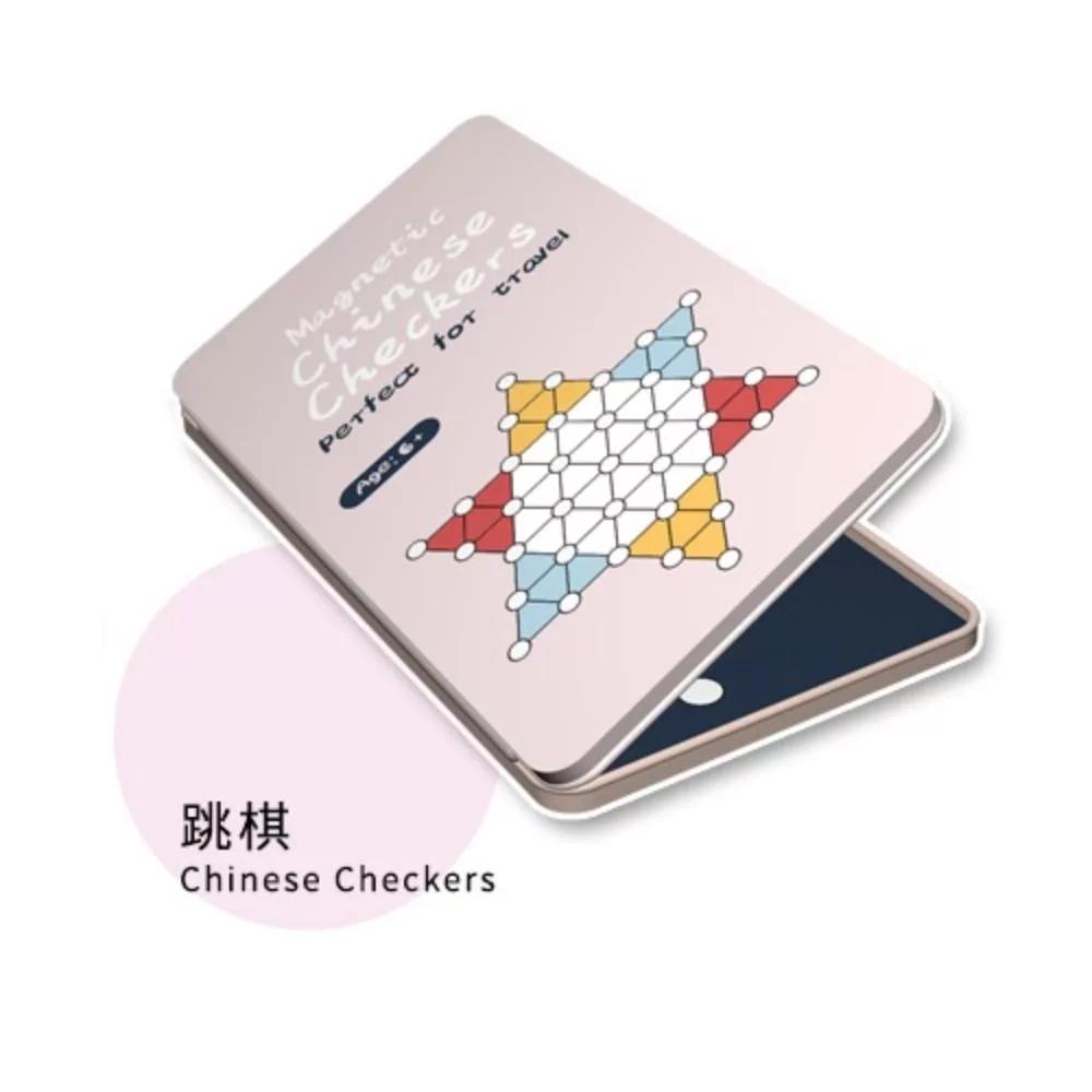 年假必備 鐵盒桌遊 親子遊戲 跳棋 五子棋 象棋 圍棋 西洋棋 拼字遊戲 閣家歡樂-細節圖7