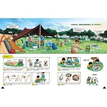 來去露營吧！ 隨書附贈曼秀雷敦天然防蚊貼片 露營料理任務卡組-細節圖2