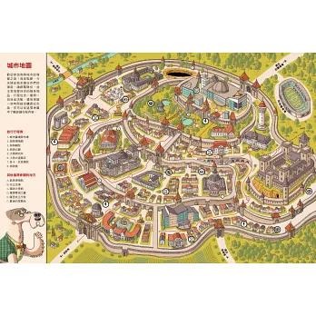 歡迎光臨城市套書：超過96個找找遊戲 ×認識市民×探索18大城市場景，提升觀察力、想像力與專注力！-細節圖2