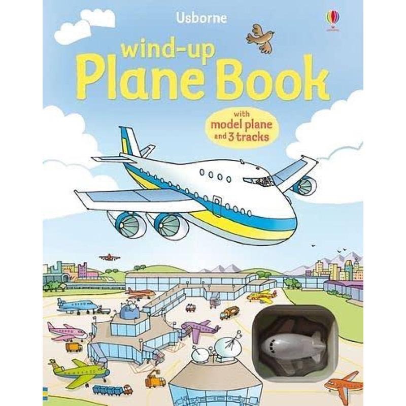 兒童節禮物  USBORNE wind up 火車 巴士 飛機 雪橇 跑跑 發條車 軌道書 車車 書 禮物書 兒童節-細節圖4