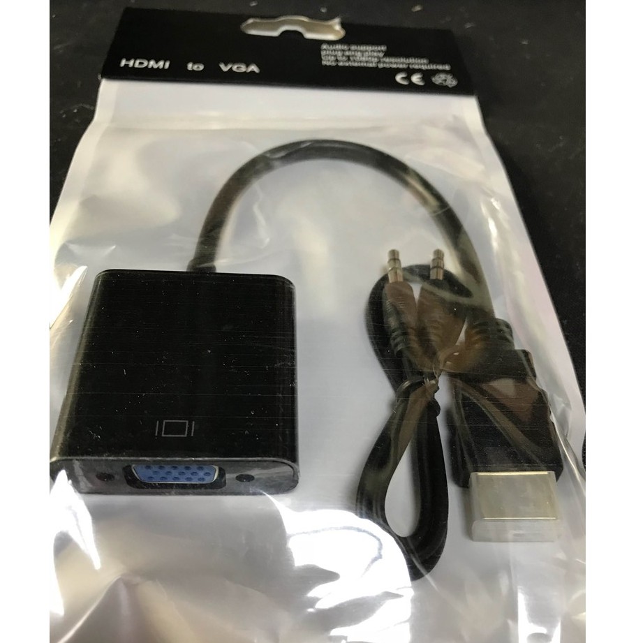 %蝦皮最低價% HDMI 轉 VGA hdmi to vga 轉換器 轉換線 轉接器 PS4轉接器-細節圖2