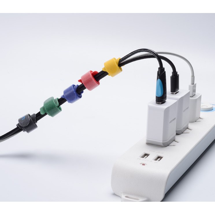 限時特價 魔鬼氈 魔術貼綁帶 數據線收納整理軋帶魔術貼綁帶桌面整潔裝備 魔鬼氈束線帶/可自由裁剪 1M (15mm)-細節圖3