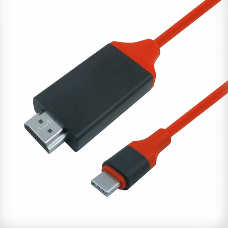 Type-C 轉 HDMI 高清線 傳輸線 2M 手機轉電視 手機轉螢幕 Macbook mac typec 4K-細節圖2