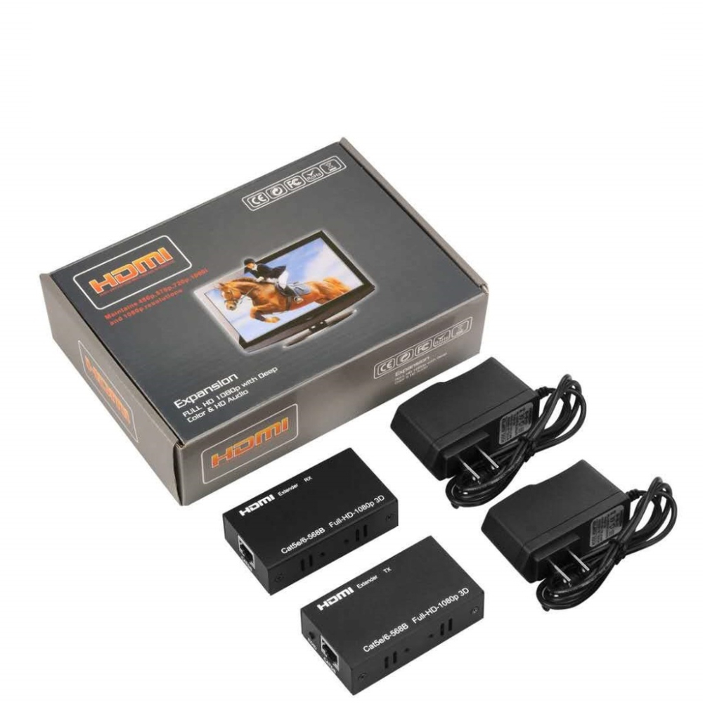 現貨 HDMI延長器 網路延長器 60M 網路轉HDMI 1080p rj45 延伸器-細節圖6