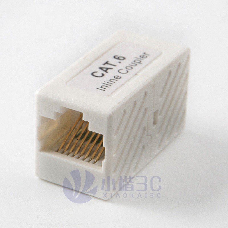 現貨 網路 CAT.6 CAT.5E 網路延長接頭 雙母頭 網路對接頭-細節圖3