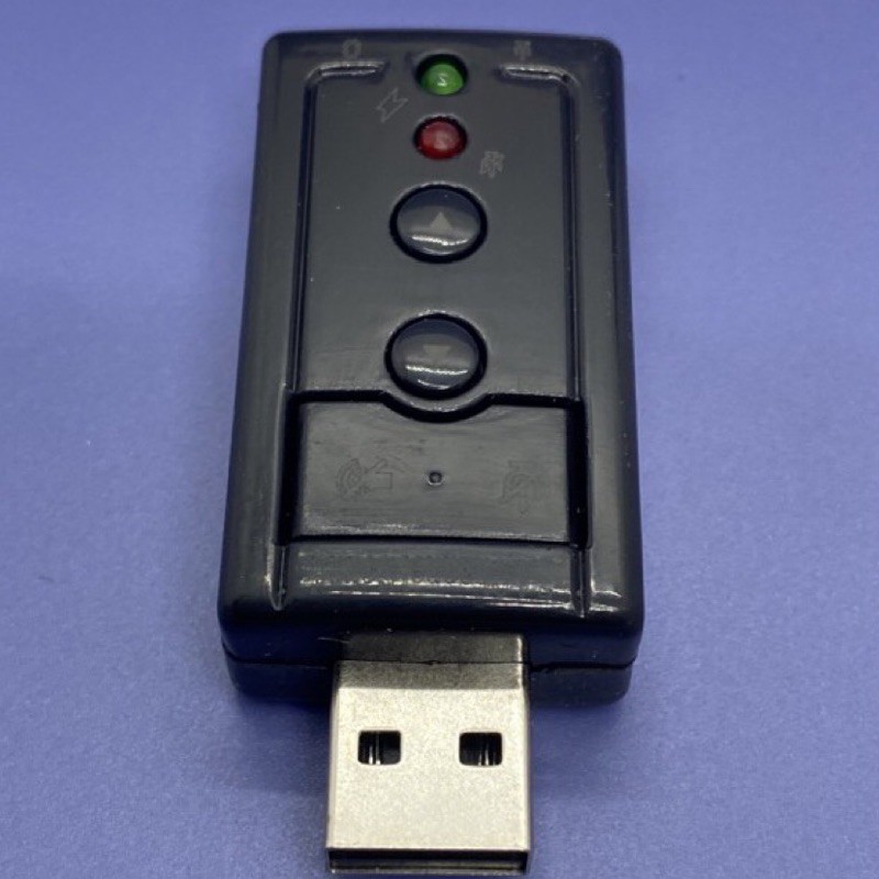 全新 USB介面 7.1 聲道 外接式音效卡 隨插即用 可直接調整音量