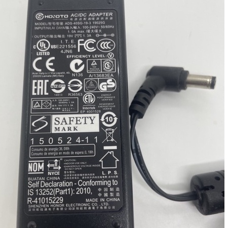 Acer S200HQL 19v 1.3a  1.58A ADS-40SG-19-3 螢幕電源-細節圖2