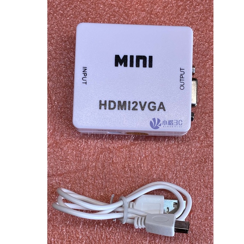 現貨 穩定版 HDMI 母轉VGA 轉接頭 HDMI TO VAG 轉換器 ps4可用
