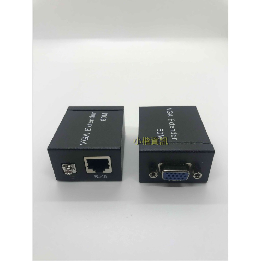 現貨  60米 60M VGA 網線 延長器 放大器 VGA轉RJ45 VGA線-細節圖2