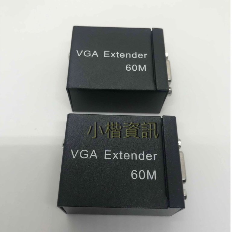 現貨  60米 60M VGA 網線 延長器 放大器 VGA轉RJ45 VGA線-細節圖3