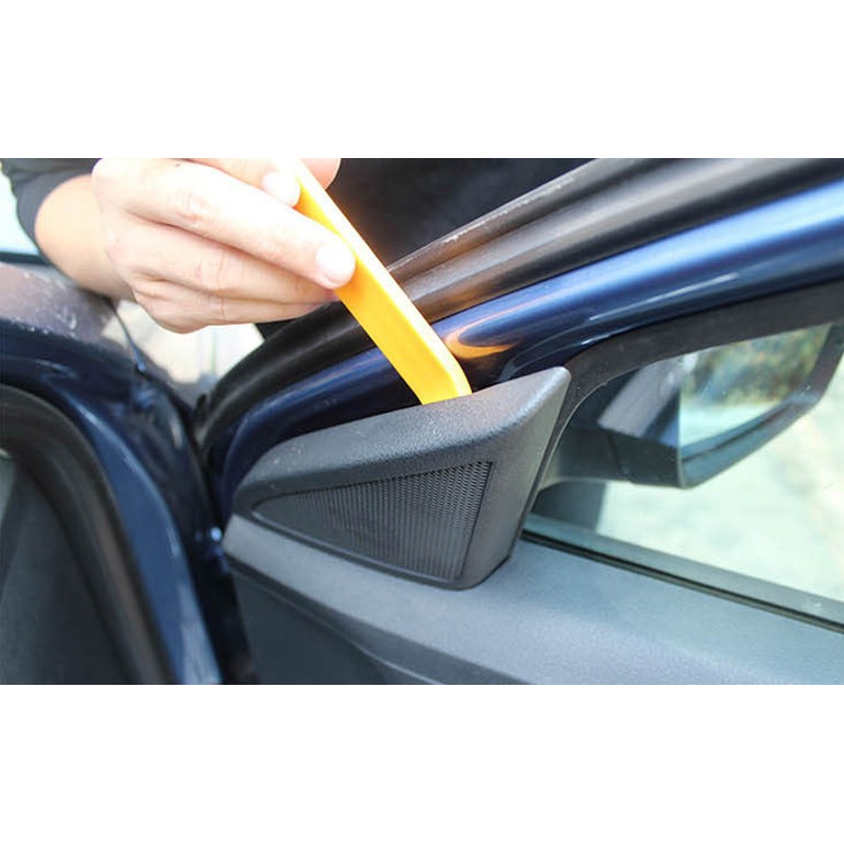 現貨 車內改裝 12件 拆裝工具 汽車音響 撬棒內飾 門板加裝塑料翹板 汽車殼拆卸 導航升級-細節圖4