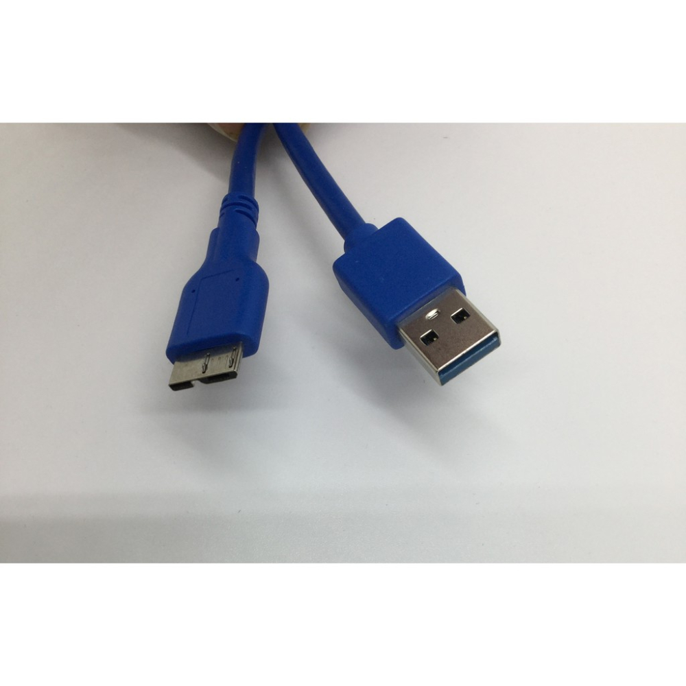 現貨 USB 3.0 Micro B microusb 硬碟外接盒 傳輸線 外接盒傳輸線 60cm OD.45 有編織網-細節圖2