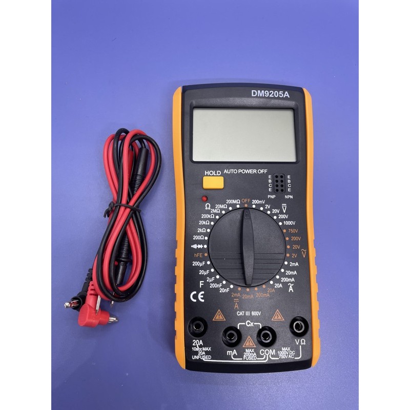 現貨 DT9205A 液晶顯示 三用電表 三用電錶  具蜂鳴功能 可測電容-款2-細節圖4