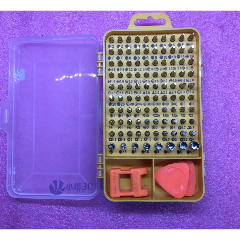 現貨 switch 手機 吹風機 維修 起子 Y形 Iphone 7 Plus Y形Y0.6  維修工具 115合1-細節圖2