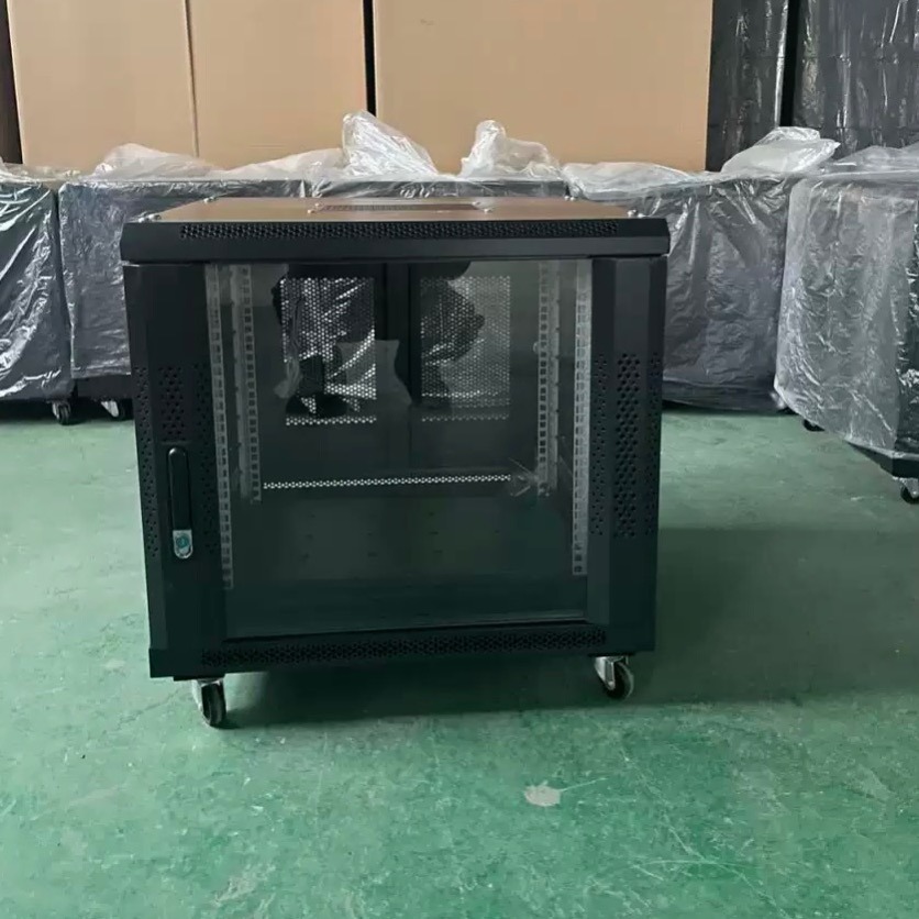 台灣出貨! 19吋 12U 18U 19u 42u 32u網路機櫃 落地機櫃 監控機櫃 資訊櫃 弱電箱 伺服器機櫃-細節圖3