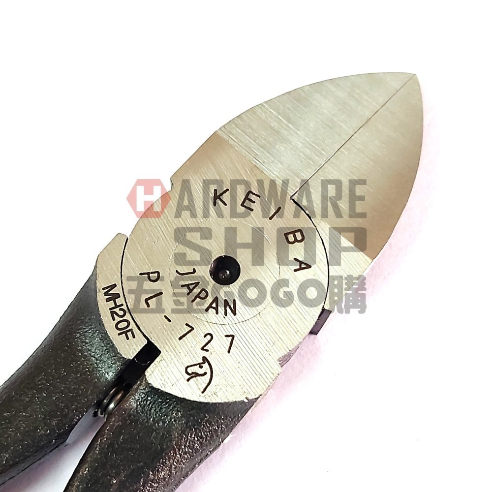 日本 KEIBA 馬牌 PL-727 塑膠 斜口鉗 7＂ 175 m/m （刃先形状：平口） PL727-細節圖5