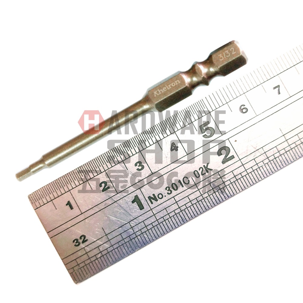 六角 起子頭 英制 3/32 65L 車修 六角起子 六角板手 六角扳手 3/32＂ 65 mm-細節圖2