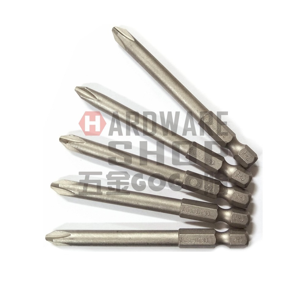 單頭 起子頭 十字 PH2 × 75L 車修十字起子頭 PH2*75 mm-細節圖3