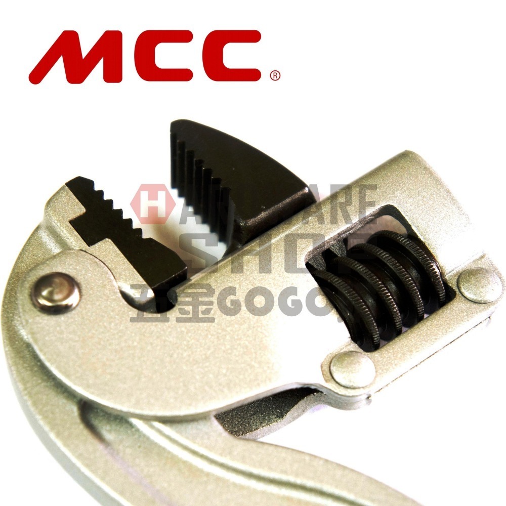 日本 MCC 松阪鉄工所 鋁柄 萬能 角度鉗 14＂ CW-ALAD35 角度 管鉗 350 m/m CWALAD35-細節圖3